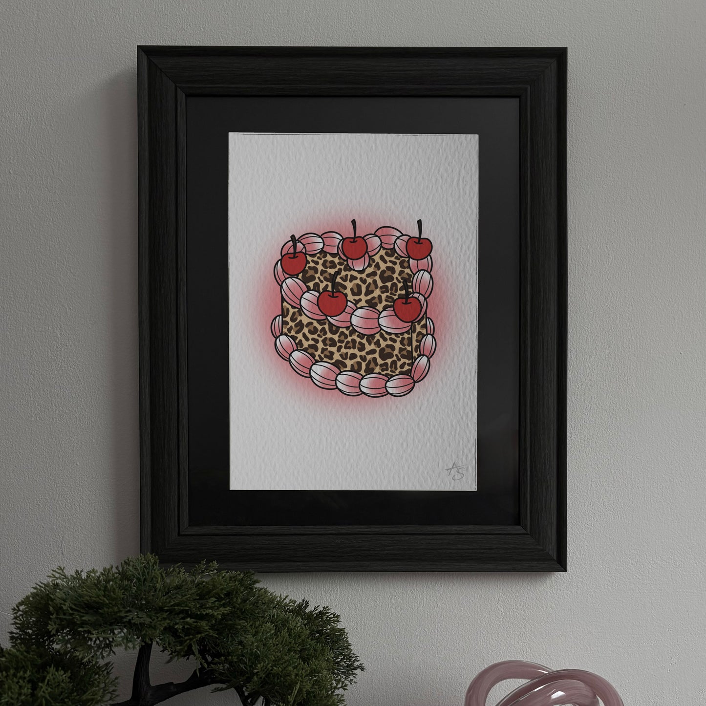 LEOPARD CAKE PRINT