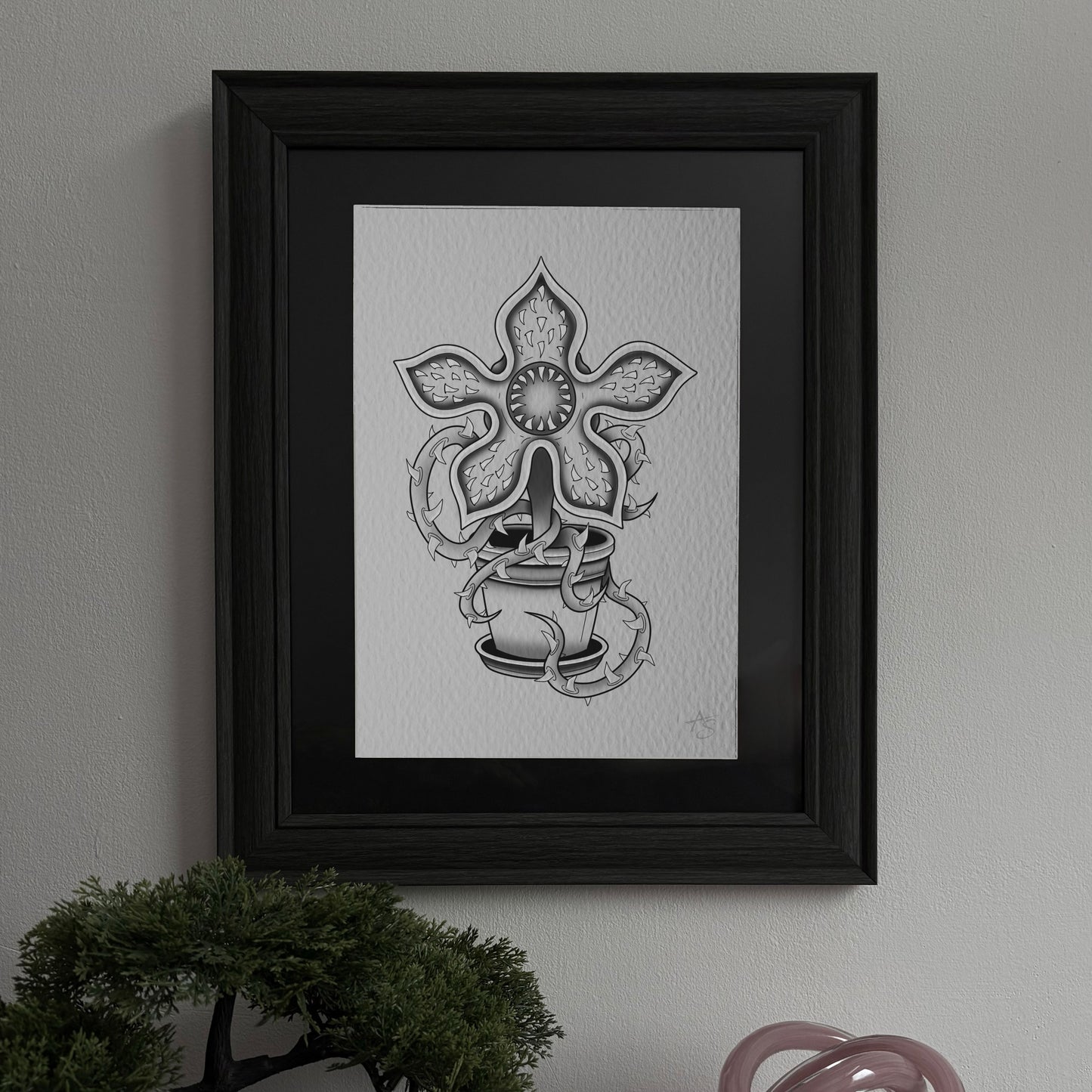 MONSTER PLANT PRINT
