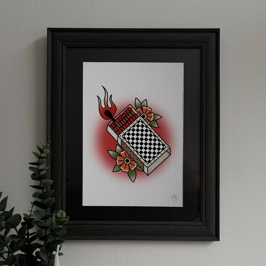 CHECKERED MATCH PRINT
