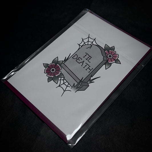 TILL DEATH CARD