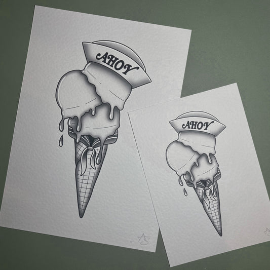 ICE CREAM PRINT
