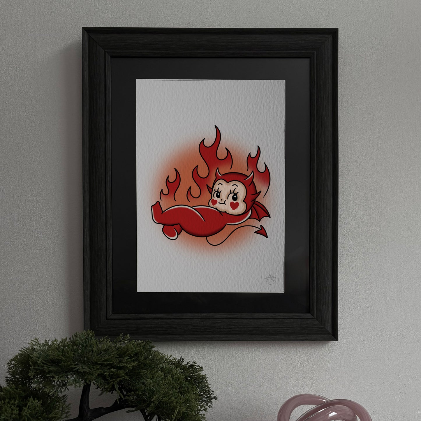 DEVIL BABY PRINT