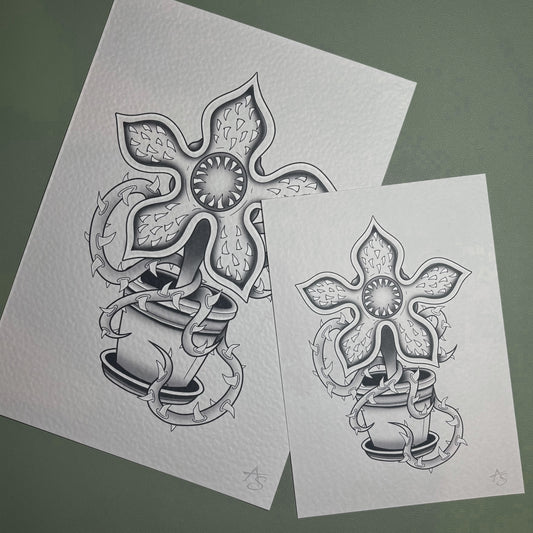MONSTER PLANT PRINT