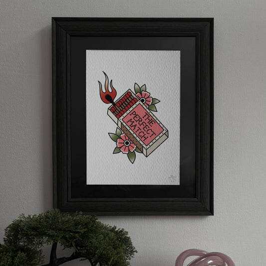 THE PERFECT MATCH PRINT