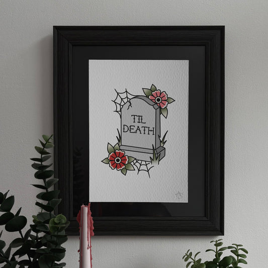 TIL DEATH PRINT