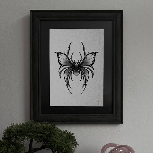 SPIDER BUTTERFLY PRINT