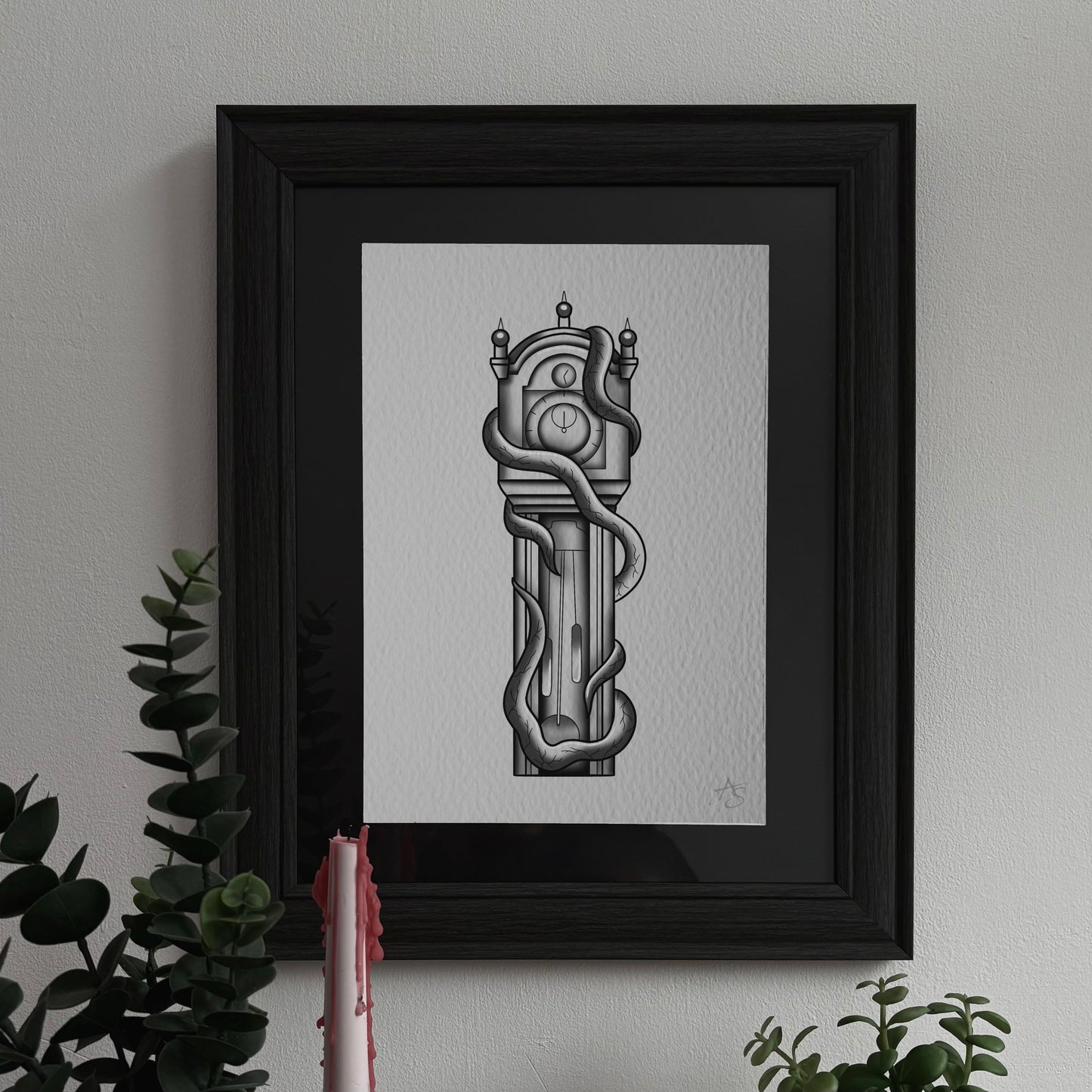 CLOCK PRINT
